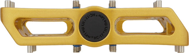 NC-17 Sudpin I Pro Plattformpedale - gold