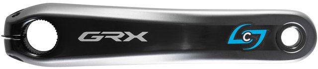 Brazo de bielas con potenciómetro Shimano GRX RX810 Power L Powermeter - negro/172,5 mm