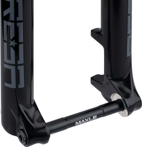RockShox Horquilla de suspensión Reba RL Solo Air Boost 27,5" - gloss black/15 mm Eje Pasante/100 /42 /1 1/8" - 1,5" tapered/27,5" (650B)/110 mm