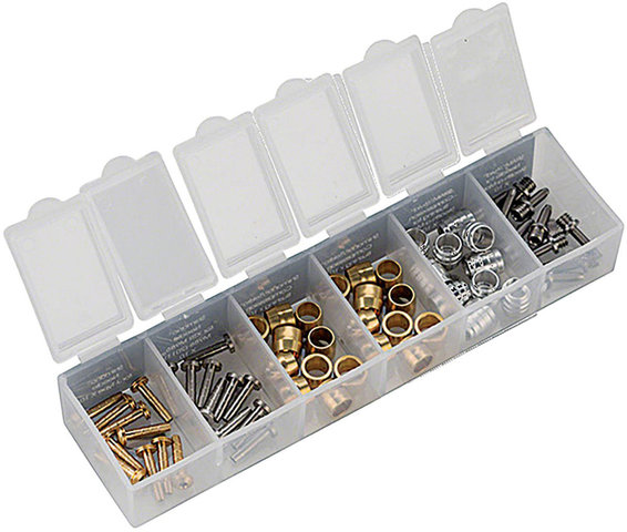 Jagwire Mini Combo Box Brake Hose Connectors - universal/universal