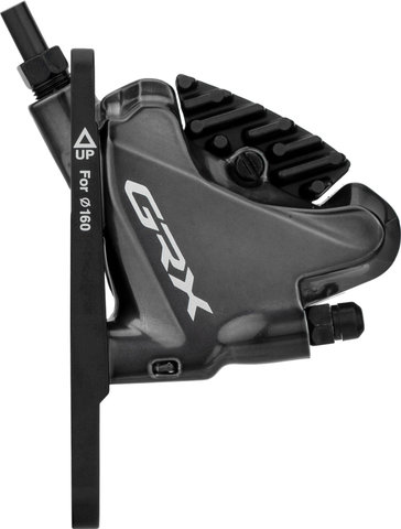 Shimano GRX Scheibenbremse BR-RX810 + Di2 ST-RX815 - schwarz-grau/Vorderrad