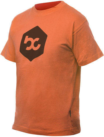 bc basic Kids T-Shirt Logo - dark orange/XXL