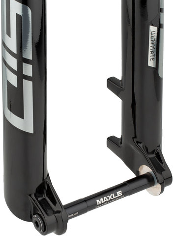 SID Ultimate Race Day DebonAir Boost TwistLoc Remote 29" Federgabel - gloss black/120 mm / 1.5 tapered / 15 x 110 mm / 44 mm