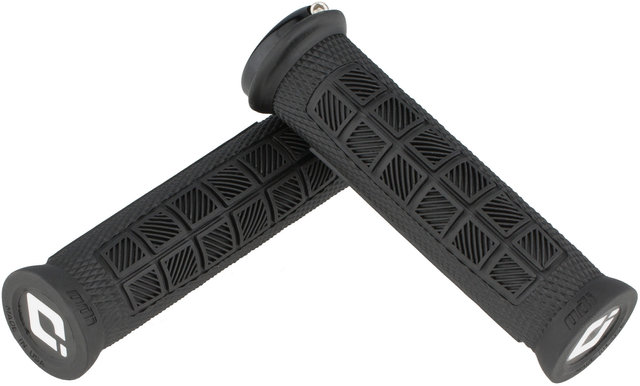 Puños de manillar Elite Pro Lock-On 2.1 - black-black/130 mm