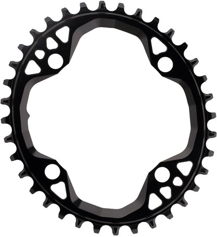 absoluteBLACK Oval 1X Chainring for 104 BCD / Shimano HG+ 12-speed - black/36 tooth