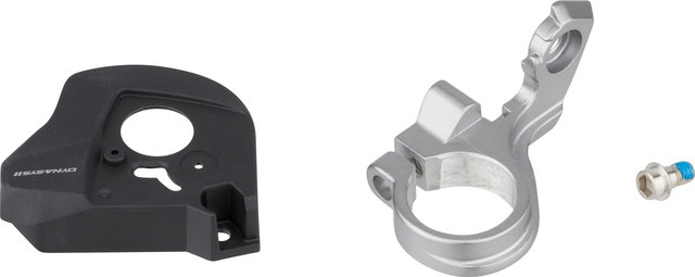 Shimano Basis-Abdeckungseinheit für SL-M7000 ohne Ganganzeige - schwarz-silber/rechts / 11 fach