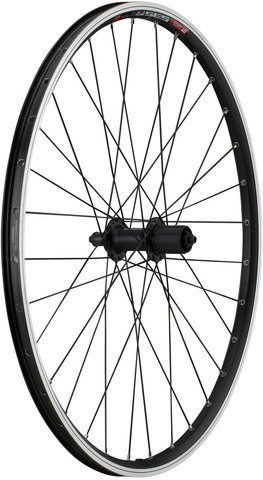 Juego de ruedas DT Swiss 535 + Shimano T3000 / DH-C3000 26" - negro/26" set (RD 9x100 + RT 10x135) Shimano