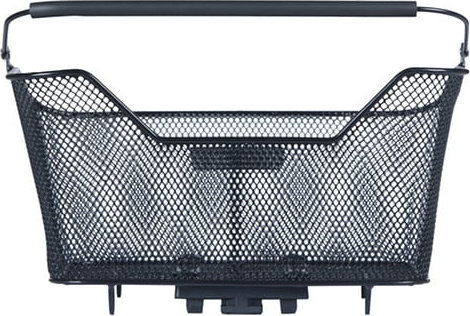 Basil Base M Multi-System Fahrradkorb - schwarz/14 l