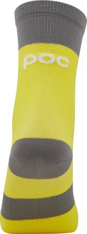 POC Youth Essential MTB Socks - aventurine yellow-sylvanite grey/40 - 42