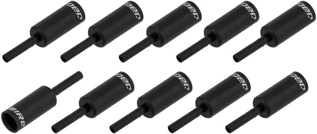 Jagwire Endkappen Lined für Schaltzugaußenhülle - black/4 mm