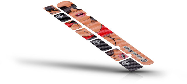 chain:guard Kettenstrebenschutz Set - carbon girl/universal