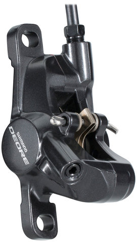 Shimano Freno de disco Deore Trekking BR-M6000 + BL-T6000 J-Kit - negro/rueda delantera