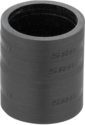 SRAM UD Carbon Headset Spacer Set, 5 pcs. - black-black/universal