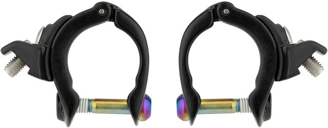 MatchMaker X Klemmschellen - black-rainbow/rechts/links