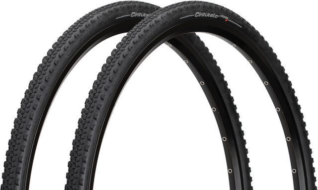 Set de 2 Pneus Souples Cinturato Cross Hard Terrain TLR 28" - noir/33-622 (700x33C)