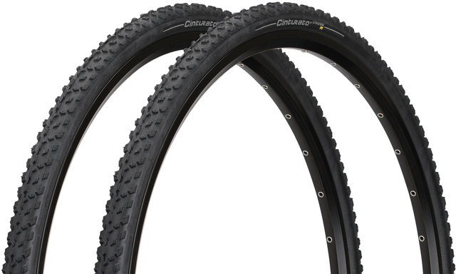 Pirelli Set de 2 Pneus Souples Cinturato Cross Mixed Terrain TLR 28" - noir/33-622 (700x33C)