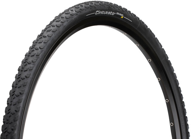 Pirelli Cinturato Gravel Mixed Terrain TLR 28" Folding Tyre Set - black/35-622 (700x35c)