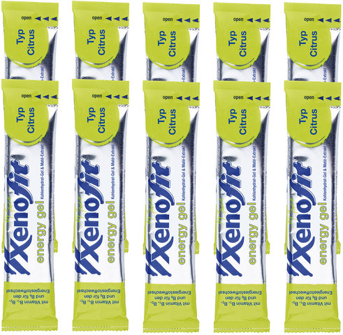 Xenofit energy gel - 10 pcs. - citrus/250 g