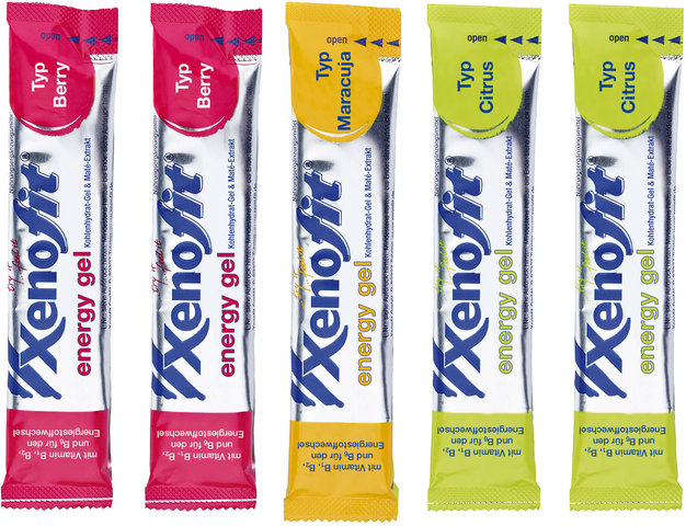 energy Gel - 5 Stück - mixed/125 g