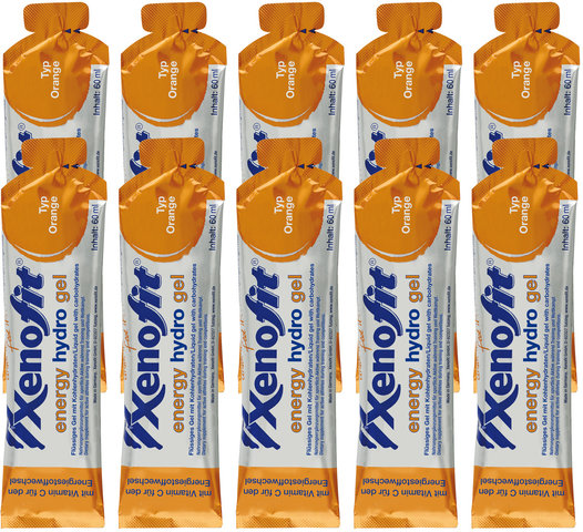 energy hydro Gel - 10 Stück - orange/600 ml
