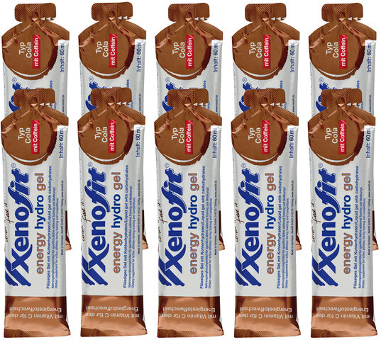 energy hydro Gel - 10 Stück - cola/600 ml