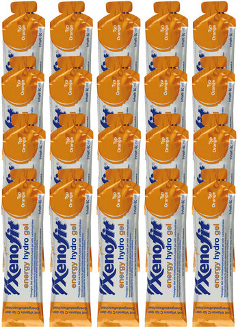 Xenofit energy hydro gel - 20 pcs. - orange/1200 ml