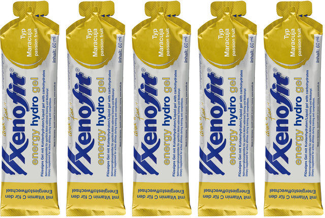 Xenofit energy hydro gel - 5 pcs. - passion fruit/300 ml