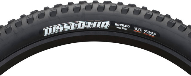 Maxxis Pneu Souple Dissector Dual EXO WT TR 29+ - noir/29x2,6