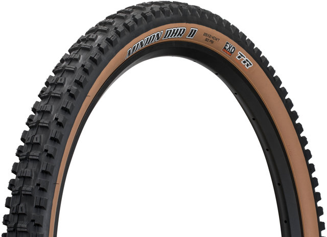 Maxxis Minion DHR II Dual EXO WT TR Skinwall 29" Folding Tyre - skinwall/29x2.4