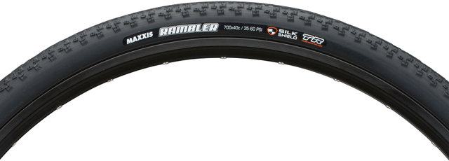 Maxxis Pneu Souple Rambler Dual SilkShield TR 28" - noir/40-622 (700x40C)