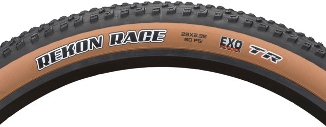 Maxxis Cubierta plegable Rekon Race Dual EXO TR Skinwall 29" - skinwall/29x2,35