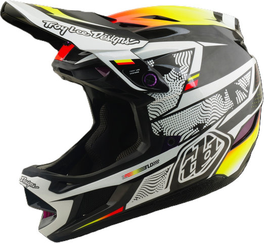 Troy Lee Designs Casco D4 Carbon MIPS - lined up black | 55 - 56 cm