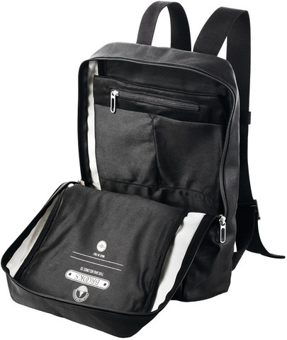 Brooks Pickzip Backpack - total black/20 litres