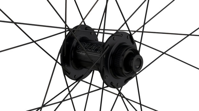 tune Crosser Endurance Disc Center Lock Carbon 28" Wheelset - black/28" set (front 12x100 + rear 12x142) SRAM XDR