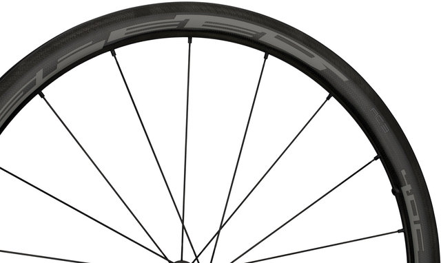 Fulcrum Speed 40C Carbon Wheelset - carbon-black/28" set (front 9x100 + rear 10x130) Shimano