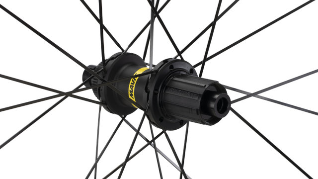 Mavic Juego de ruedas Ksyrium S Disc Center Lock - negro/100 mm/28"/Shimano carretera/100 mm/Shimano carretera/100 mm
