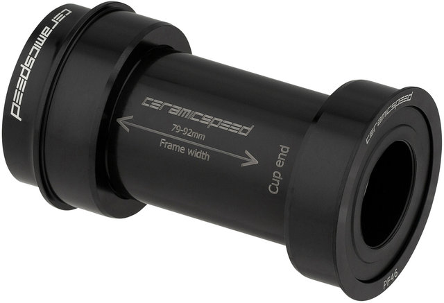 CeramicSpeed Boîtier de Pédalier BBRight Shimano Coated 46 x 79 mm - black/Pressfit