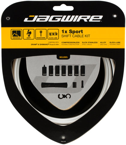 1X Sport Shifter Cable Set - white/universal