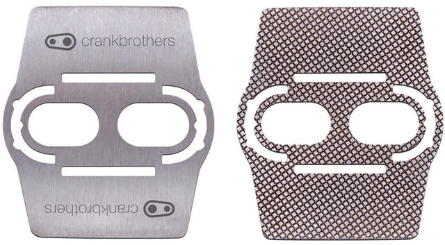 crankbrothers Protectores de zapatillas Shoe Shields - plata/universal