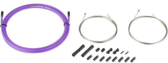 Jagwire Set de Câble de Vitesses 2X Sport - purple/universal