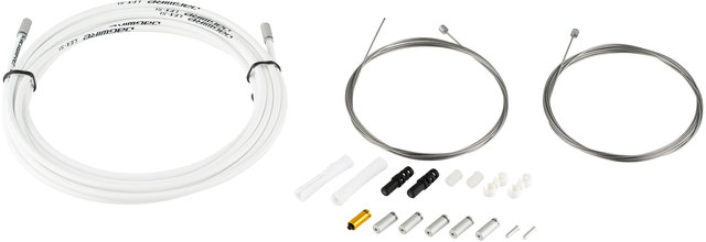 Jagwire Set de Câbles de Vitesses Sport XL - blanc/universal