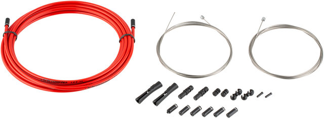 Jagwire Sport XL Shifter Cable Set - red/universal