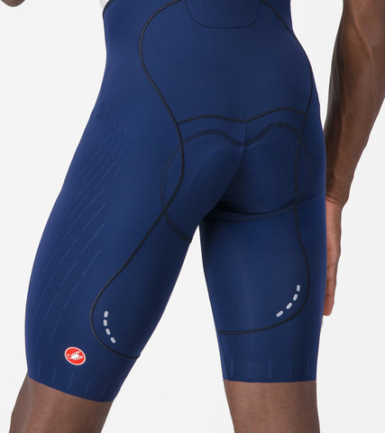 Castelli Free Aero Race S Bib Short Trägerhose - belgian blue | M