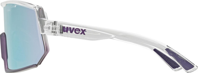 uvex lunettes de sport sportstyle 235 - clear-met purple/mirror lavender