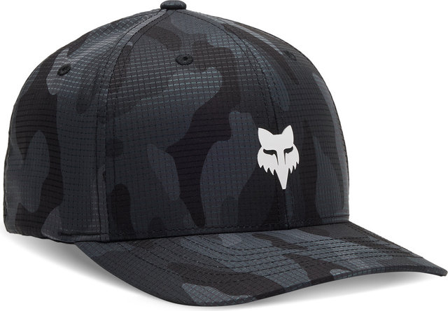 Fox Head Gorra Flexfit Camo Tech - black camo | S/M
