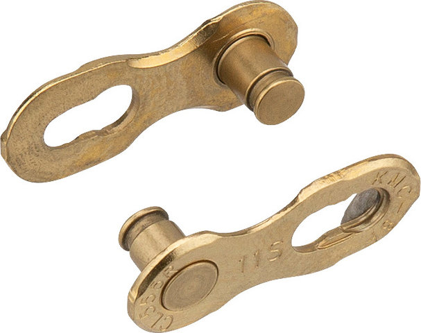 KMC Cadena X11EL 11 velocidades - titan nitrid gold/118