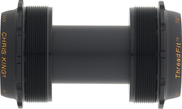 Chris King ThreadFit T47 - 24x Bottom Bracket - two tone-black-gold/T47