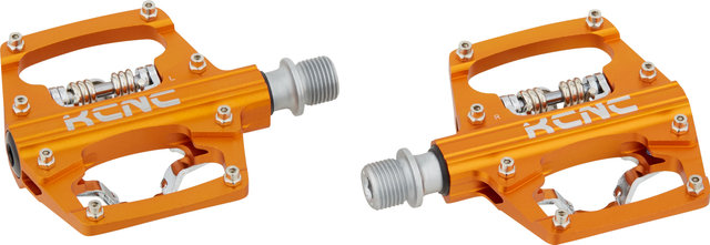 KCNC AM Trap Click / Platform Pedals - orange