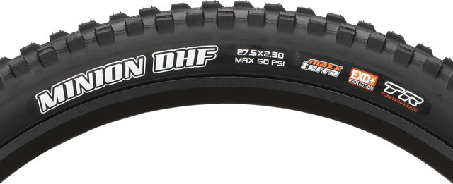 Maxxis cubierta plegable Minion WT DHF EXO+ TR MaxxTerra 27,5'' - negro | 63-584 | 2.5 | 63 mm | 27.5 