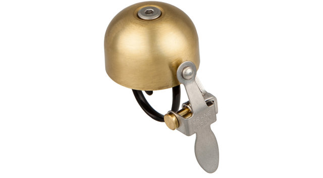 Crane Bells E-Ne Bell Fahrradklingel - matt gold/37,0 mm